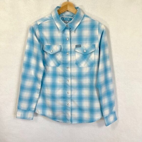 Dixxon Plaid Button Up Flannel Shirt Classics Redefined West Coast Muscle Car S - Picture 3 of 9